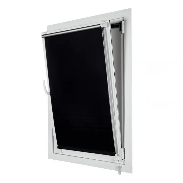STORESDECO Estores Opacos Easyfix, 100% Opaco, Fácil Instalación, Estores Enrollables Sin Taladrar Aportan Oscuridad, Cortinas dormitorio y Cortinas Salón Premium para una Privacidad Total - 1
