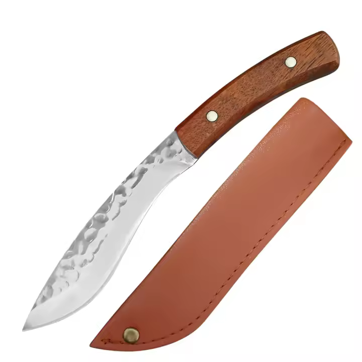 Cuchillo De Carne Utility Para Quesos Y Verduras Cuchillo De Cocina De Acero Inoxidable Forjado Para BBQ Y Cocina Herramientas De Corte Eco-amigable Y Duradero - 1