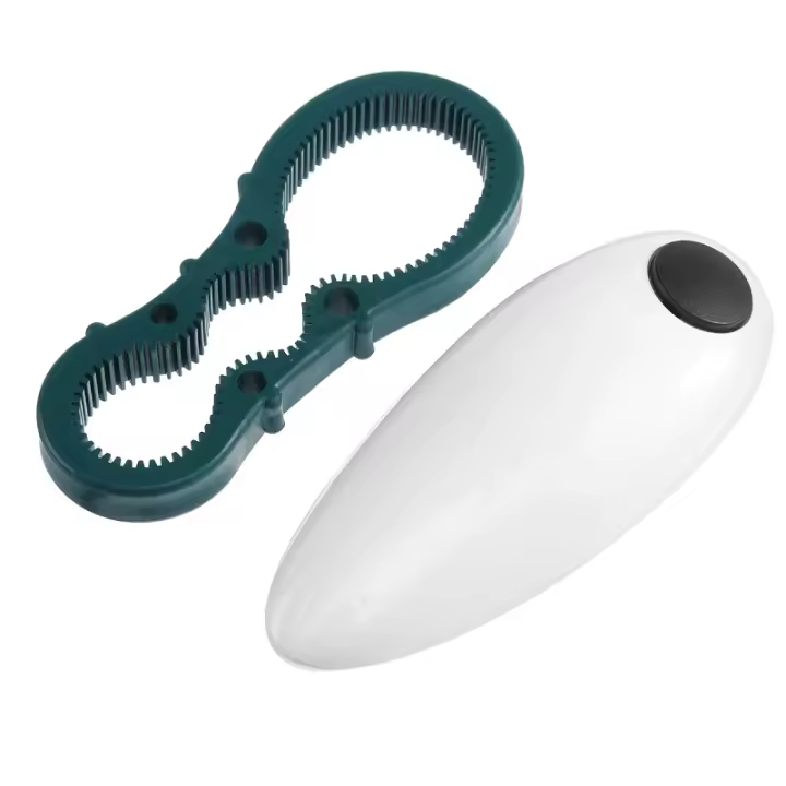 Abrebotellas Eléctrico Blanco Con Borde Suave Herramientas Multifuncionales De Plástico Seguridad Abrelatas Botellas Jarra Gadget Cocina - 1