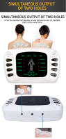 Dispositivo De Estimulación Muscular Eléctrica Electrodo Corporal Parche De Acupuntura Relajante Masajeador Corporal - details 6