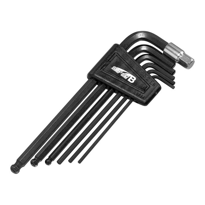 Kit of 6 allen keys with ball end bike bicycle 2 2 5 3 4 5 6 8 14274