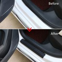 Pegatina De Banda De Acceso Para Puerta De Coche En Fibra De Carbono Para VW Volkswagen Golf Polo Passat Tiguan Jetta Touran T-Roc Scirocco - details 4
