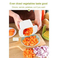 Cortador De Verduras Multifuncional Eco-amigable Plástico Y Acero Inoxidable Para Cebollas Patatas Y Lechugas Herramienta De Cocina - details 0