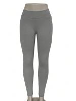 Leggings De Yoga Para Mujer Cintura Alta Sin Costuras Trousers De Fitness Con Efecto Pecho Naranja Tallas Variadas Pantalones Largos - details 4