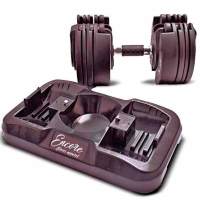ENCORE Fitness Mancuerna Ajustable 20kg - Mancuerna para Gimnasio Home - Ajuste Rápido de Peso - details 1