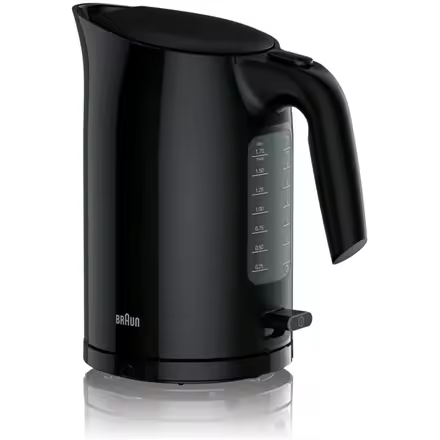 bronceado |   Hervidor de agua |   WK3100BK Facilidad |   Estándar |   2200 vatios |   1,7 litros |   Plástico |   Base giratoria de 360° ° |   negro - 1