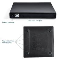 Leer DVD Y CD Con USB 2.0: Lector Portátil De Música Y Películas MP3 Para Computadora De Escritorio Y Laptop Compatible Con Windows 7/8/10 - details 3
