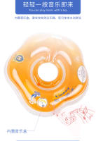 Anillo de natación naranja para bebé, anillo de cuello para niños, anillo de natación para recién nacidos, anillo de baño para bebés - details 4