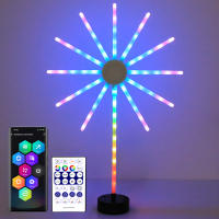 Lámpara De Mesa Inteligente LED Con 64/79 LEDs Luz Nocturna RGB Control Remoto Y APP Para Fiestas Regalos De Verano Decoración De Camping - details 1