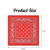 HOGARISIMO PACK 4 Pañuelo Bandana 100% Algodón cuadrado con dibujo ,Pañuelo para el Cuello, Cabeza, Muñeca ,Pañuelo Bandana 100% Algodón – Diseño Exclusivo - details 1