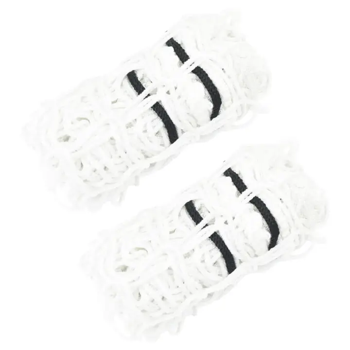 vidaXL 2x Red para Heno de Forma Cuadrada 0,75x0,75 m PP Malla Campo Color Blanco,  Negro,  Verde y mas - 1