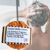 Pack 2 Champús Sólidos Cabello y Cuerpo. 2 en 1. Pumarshop Cinnia Natura. Sin Parabenos. Hidrata, Nutre y Protege tu Piel. - details 0