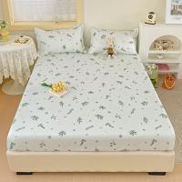 Juego De Sábanas Elásticas MissDeer Para Cama Doble Con Estampado De Flores Sin Fundas De Almohada Tamaño Single Queen King Cubierta De Cama 100% Poliéster - details 23