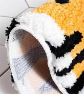 Carpeta De Terciopelo Suave En Forma De Tigre Alfombra Antideslizante Absorbente Para Baño Y Dormitorio Alfombrilla Para Puerta - details 3