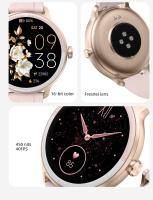 Nuevo reloj inteligente DR03 con control del ritmo cardíaco, oxígeno en sangre, Bluetooth, llamadas, asistente de voz, podómetro, reloj deportivo para mujer - details 2