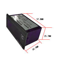 Panel De Mostrador Inteligente ZFX-900 Medidor De Temperatura Insercional Para Refrigerador Armario Frío Controlador De Temperatura Digital - details 1