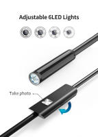 Cámara De Endoscopia USB-C Borescope Inspección Con 6 Luces LED Cámara Flexible Impermeable Para OTG Android Teléfono PC - details 2
