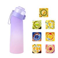Flavored Water Bottle With 7 Flavour Pods Air Water Up Bottle Frosted Black 650ml Air Starter Up Set Water Cup For Camping Sport Kr - details 3