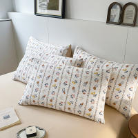 Juego de Funda Nórdica 4 Piezas-Ropa de Cama Algodón Lavado con Jacquard Elegante-Tacto Extra Suave, Varios Tamaño Disponible - details 3