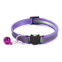 Collar Reflectante Para Gatos Ajustable De 9 Colores Con Bola De Cuerda Seguridad Elástica Material Suave Collar De Cuello Con Anillo Y Collarín Para Mascotas - details 3
