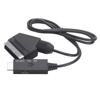 Cable Adaptador Convertidor De Vídeo Y Audio SCART a HDMI 1080P Para HDTV Sky Box STB Entrada SCART Salida HDMI Plug Play - details 7