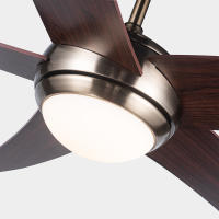 Ventilador de techo silencioso XTRELAMP RAGNAR Motor DC LED Cuero Mando incluido - details 1