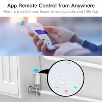 Actuador De Válvula De Radiador MOES TRV ZigBee 3.0 Tuya Termostato Inteligente Programable Control De Temperatura Calentador Alexa Voz - details 10