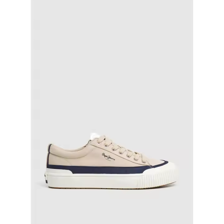 Pepe Jeans Ben Wash Zapatilla Hombre beige - 1