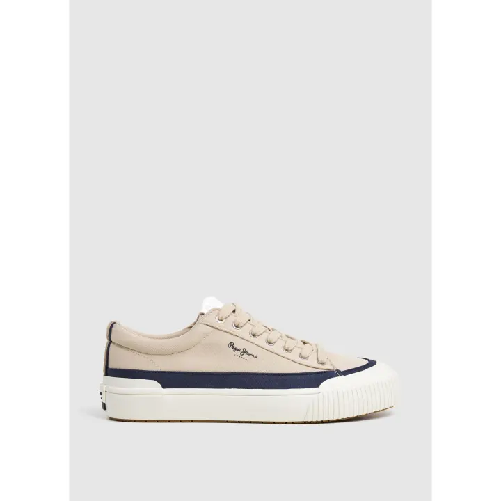 Pepe Jeans Ben Wash Zapatilla Hombre beige - 1