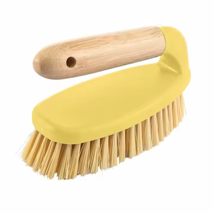Cepillo de Limpieza DKD Home Decor Natural Bambú PE - 1