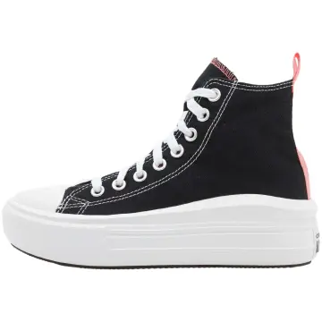 Converse negras plataforma falsas hotsell