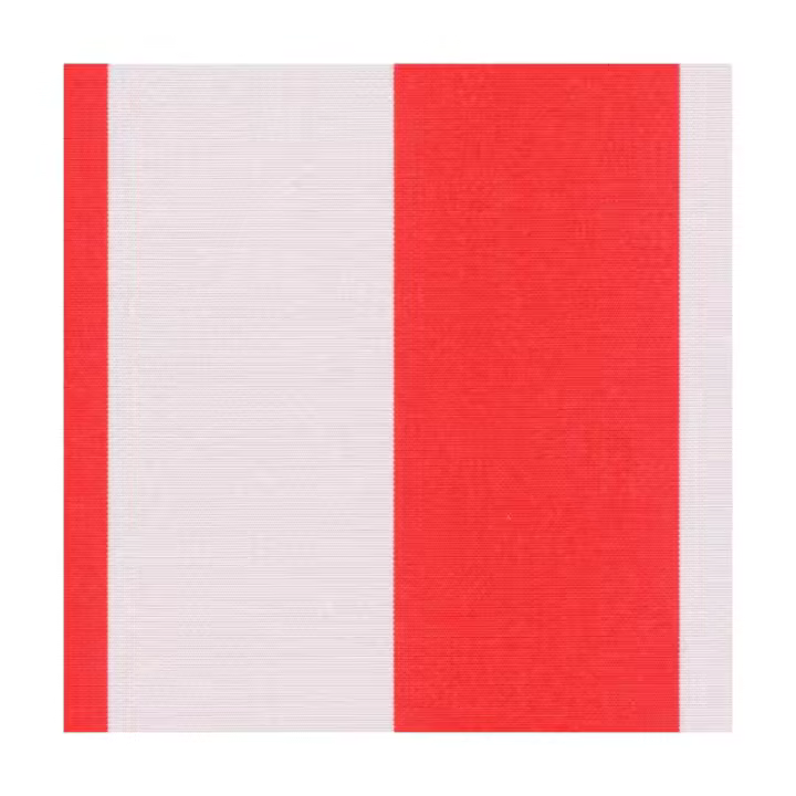 Lona para Toldo Docril - 00028 White Red  Resistente y de Alta Calidad - 1