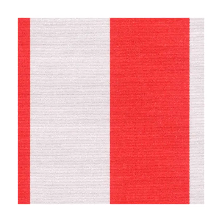 Lona para Toldo Docril - 00028 White Red  Resistente y de Alta Calidad - 1