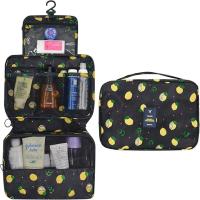Neceser de viaje colgante, neceser de flamenco, neceser portátil para mujer, neceser de gran capacidad, perfecto para viajes y uso diario - details 0