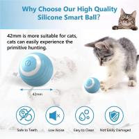 Juguete Inteligente Para Gatos 1Pcs Bola Rodante Con Gravedad Alivio De La Boredom Telescopio Para Gatos Y Gatitos Material Plástico - details 1
