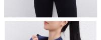 Chaqueta Deportiva De Mujer Con Cierre De Cremallera Y Flecos Secado Rápido Sudadera Para Ejercicio Estilo Slim O-Neck - details 15