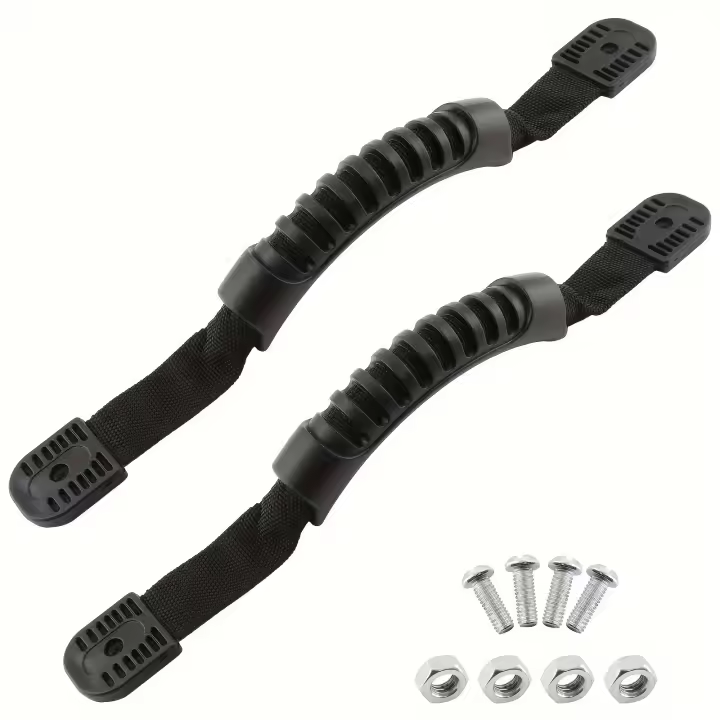 Manijas De Kayak 2 Piezas Montaje Lateral Con Hebjes Plásticos Para Remos De Kayak Canoas Y Lifetime Kayaks Accesorios De Barco - 1