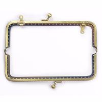 10PCS Marco De Bolso De Metal Para Clutch Y Bolso Accesorios De Manija De Cierre De Beso En 4 Colores Herramientas De Costura - details 3