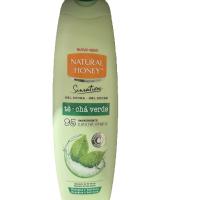 Natural Honey Gel de Ducha Té Verde Addiction – Pack 5x600 ml | Estimulante y Refrescante | Energía Natural para tu Piel | Aroma Revitalizante y Cuidado Diario【ROUA】 - details 0