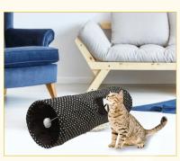 Túnel Para Gatos Juguete Colapsable De Juego Al Aire Libre Y Interior Para Perros Y Gatos Entrenamiento De Resolución De Problemas Y Escondite - details 1