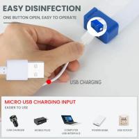 Lámpara LED Recargable Por USB Tubo De Iluminación Emergente Para Camping Luz Magnética Portátil Para Noche Mercado Al Aire Libre Vehículo Strip Duro - details 2