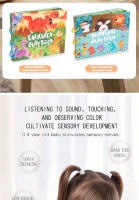 Juego De Educativos Montessori Para Niños Con Adhesivos Libro Ocupado Animal Números Juego De Puzzle De Alineación Regalo De Juguetes Educativos Para Niños - details 3