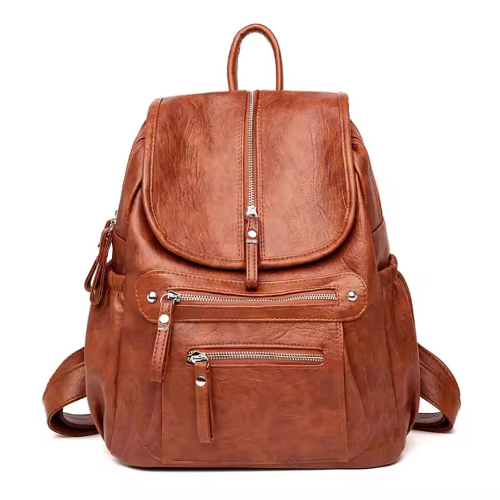 Bolso de mujer informal de moda de estilo coreano, bolso escolar de gran capacidad, mochila de viaje individual - 1