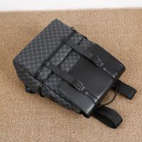 Mochila De Negocios Para Hombre De Cuero PU De Lujo Mochila De Laptop Elegante Bolsa De Viaje Briefcase Mochilas Para Hombre - details 1