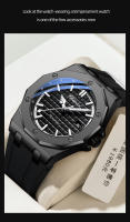 Reloj De Cuarzo Para Hombre CHENXI 8268 Con Correa De Silicona Luminosa Resistente Al Agua Calendario Deportivo Y Casual - details 13