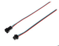 Conector De Cable JST SM 3 Pines Macho Hembra Para Tira De Luces LED WS2812B WS2812 WS2811 Compatible Con Lisxchda Origine China Continental - details 1