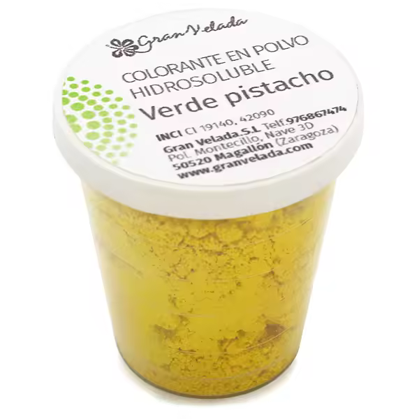 Colorante Verde Pistacho Hidrosoluble en Polvo - 1