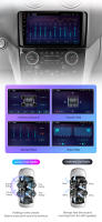Junsun Radio Coche para Mercedes Benz M-Class W164 GL-Class X164 ML GL AI Voice 2 din Pantalla Coche Android Auto Multimedia Navegación GPS Auto radio - details 8