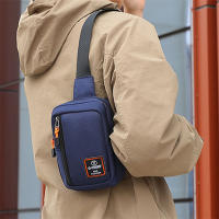 Bolsa De Pecho Deportiva Para Hombre Bolsa Transversal De Hombro Estilo Oxford Moda Casual Bolsa De Mano Para Viaje Y Teléfono - details 10