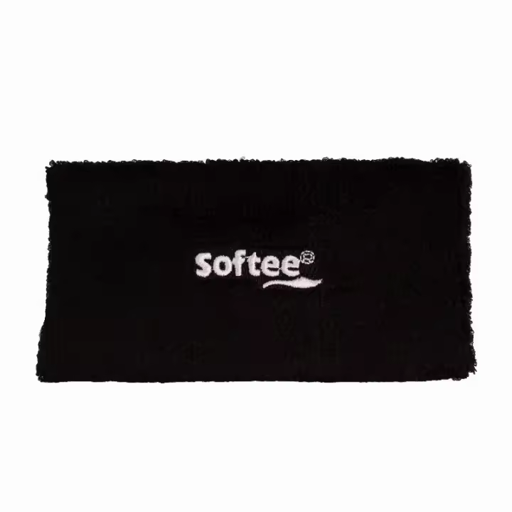 Muñequera Softee Larga Negro - 1